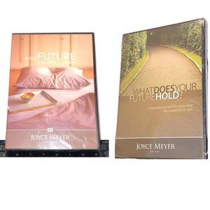 Joyce Meyer DVDs Your Future Starts Today and What Does Your Future Hold